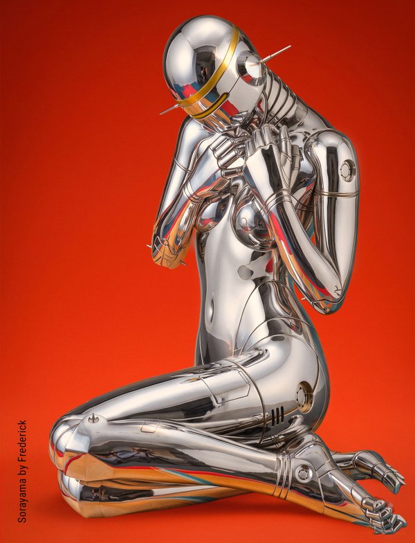 Based on Sexy Robot Giclee - Hommage to Sorayama