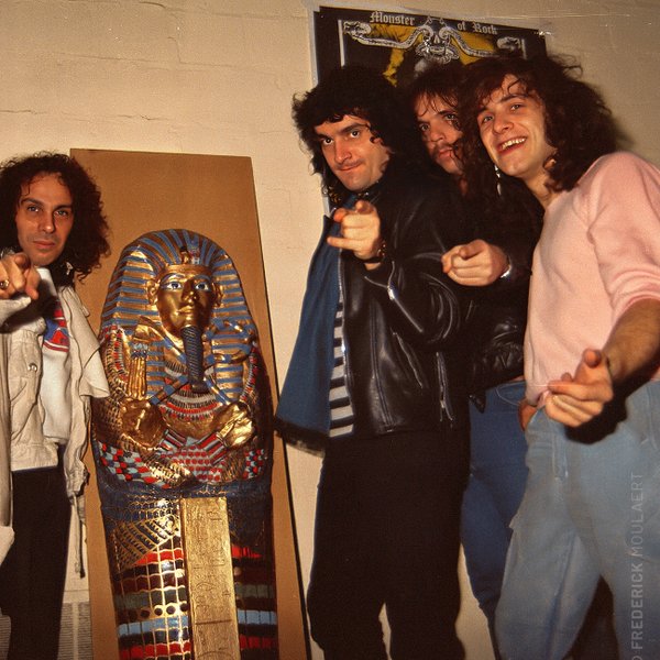 RJ Dio, Vinny Appice, Claude Schnell and Vivian Campbell (The Last In Line Tour)