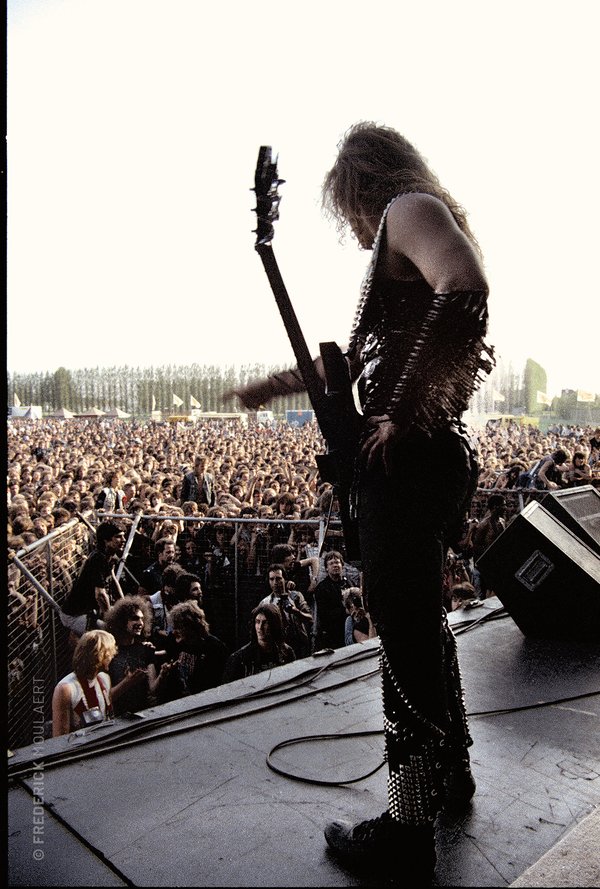 Kerry King Live 1985 at the Heavy Sound Festival