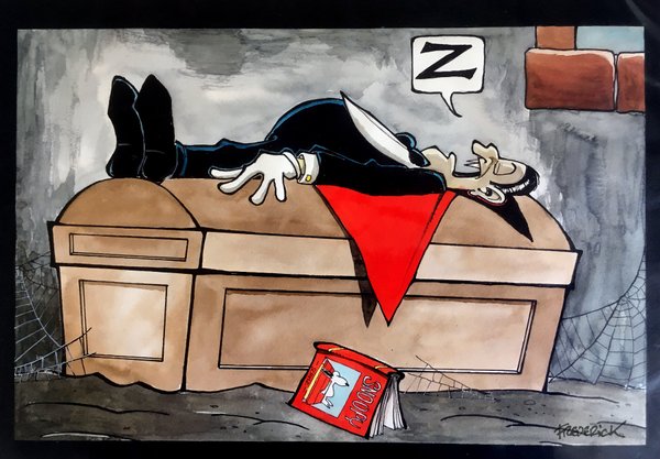 BIFFF Vampire (inspired by Don Martin)