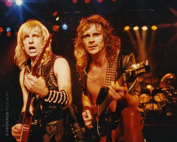 KK Downing & Glenn Tipton - Judas Priest - Brussels 1984