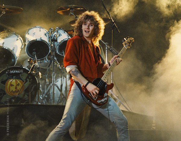 Markus Grosskopf - Helloween Seven Keys Tour - Hammersmith Odeon - May 1987