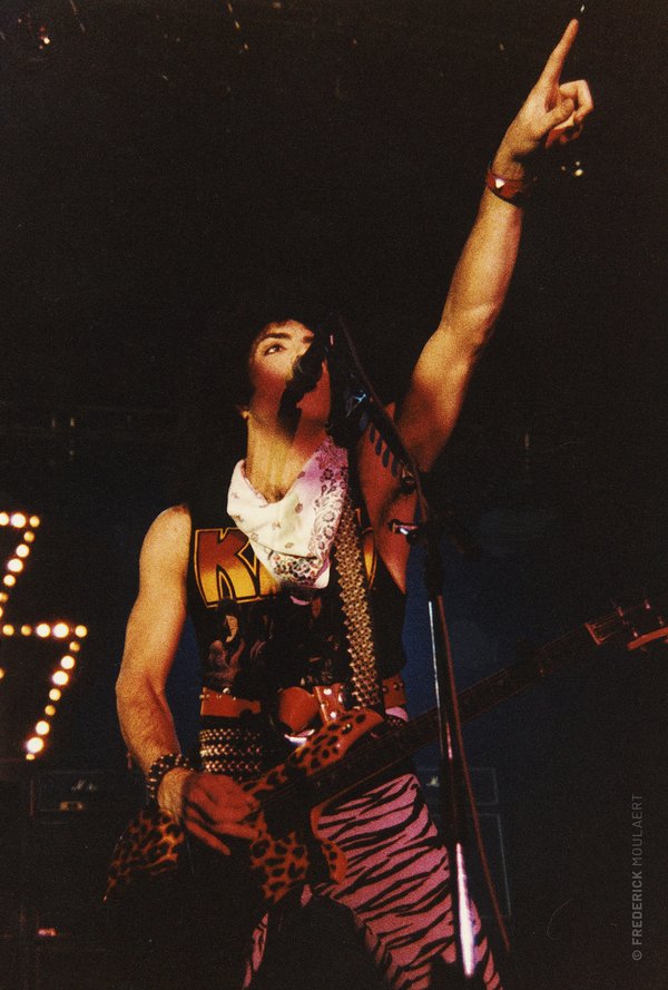 Paul Stanley - Lick It Up Tour - Brussels 1983