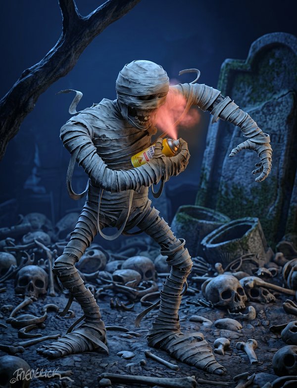 The smelly mummy (3D test 1)
