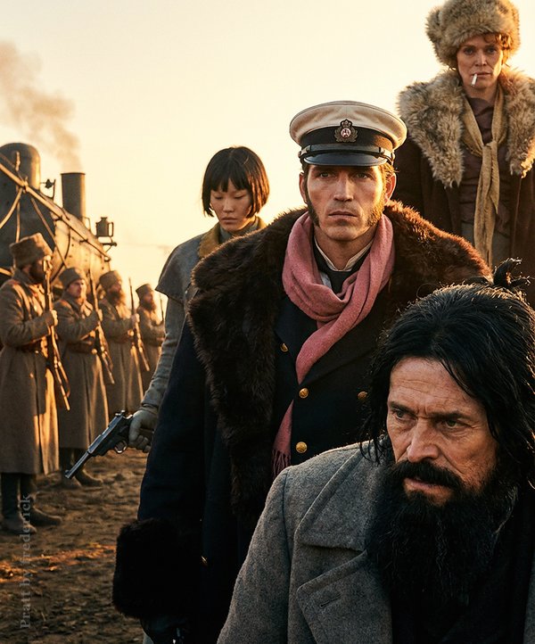 Jim Cavizel is Corto Maltese and Willem Dafoe is Rasputin