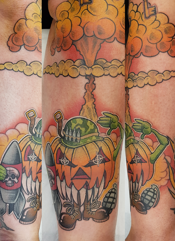 Unknown - Pumpkin Tattoo from "Before The War" drawing