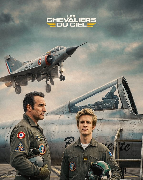 Jean Dujardin & Philippe Lachau as Tanguy & Laverdure