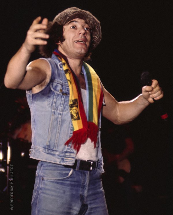Brian Johnson - "Fly On The Wall Tour" 1986 Brussels