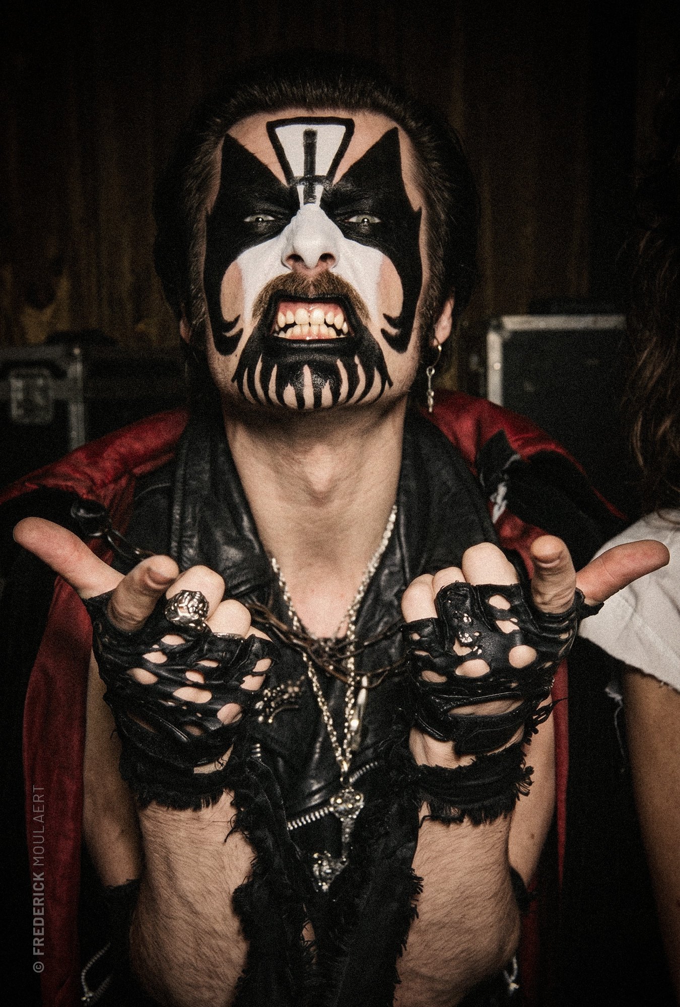 King Diamond & Mercyful Fate in Belgium during the mighty eighties