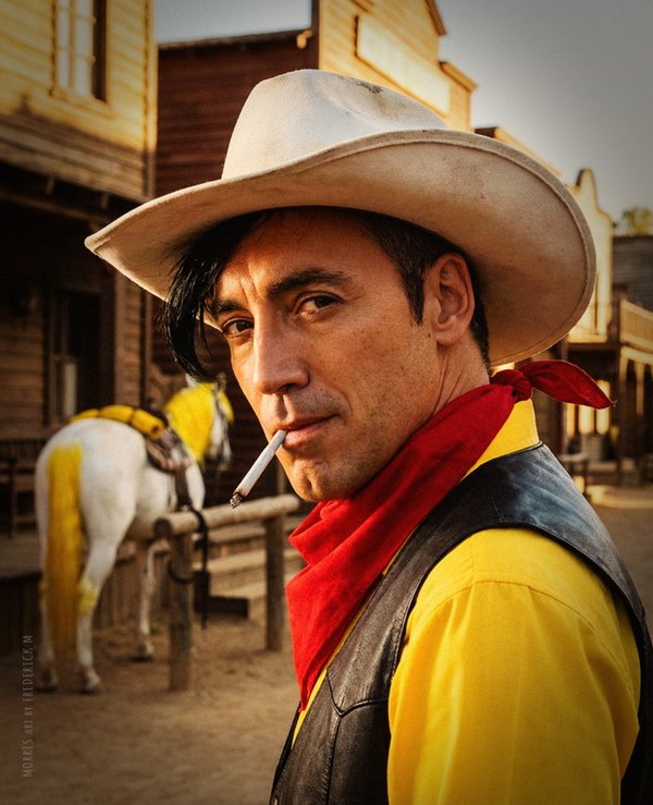 Javier Bardem as Lucky Luke ?