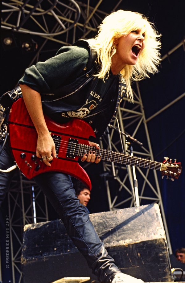 Lita Ford (USA) Heavy Sound Festival 1984 (B)