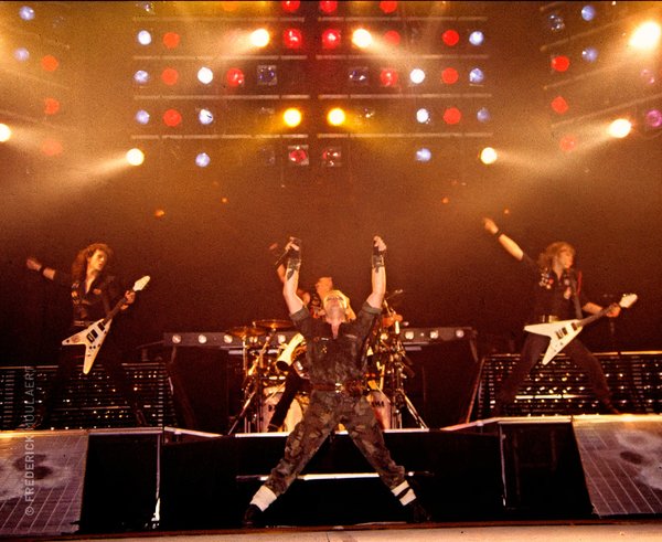 ACCEPT in Belgium - Russian Roulette Tour 1986