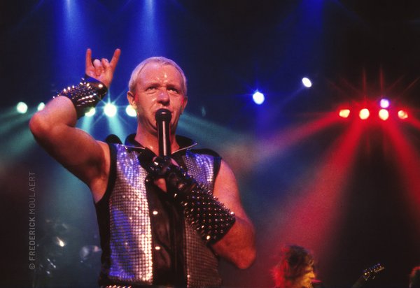 Rob Halford - Judas Priest - Brussels 1984