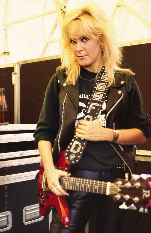 Lita Ford (USA) 1984 Heavy Sound Festival (B)