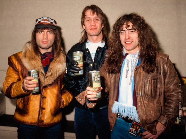 Iron Maiden Aftershow Backstage - World Piece Tour 1983