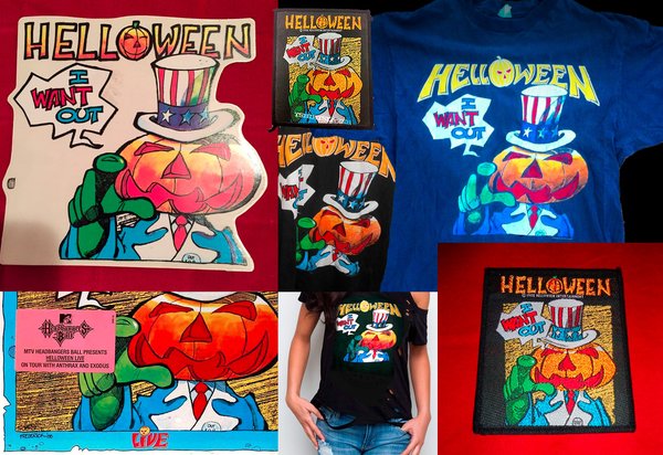 I Want Out single on merchandising