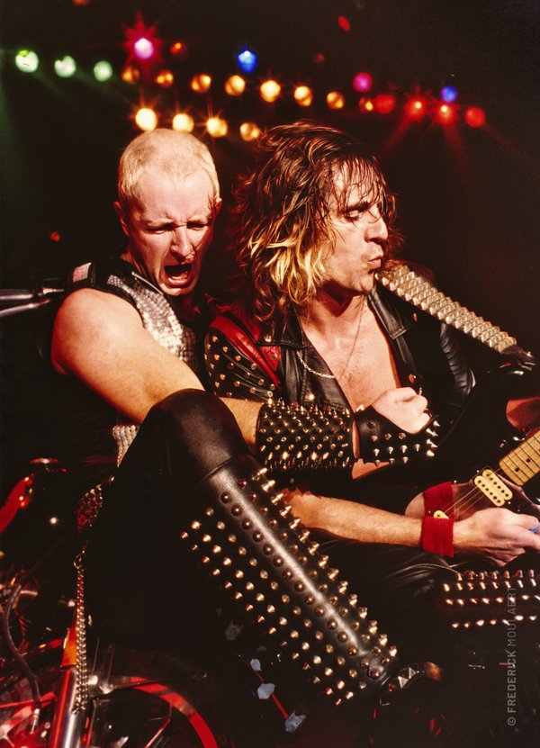Rob Halford & Glenn Tipton - Judas Priest - Brussels 1984