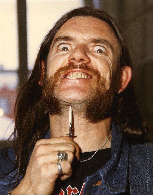 Lemmy Kilmister - Mötorhead - 1987