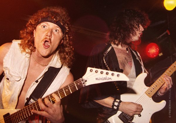Kai & Michael - Helloween - Walls Of Jericho Tour 1986