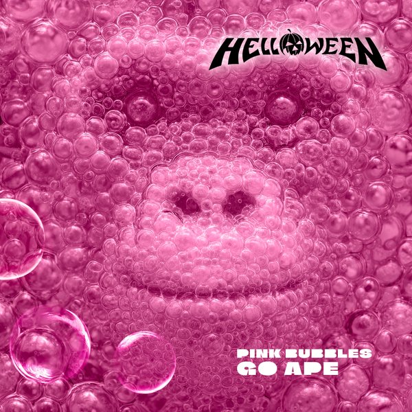 Helloween - Pink Bubbles Go Ape - Alternative Album Cover