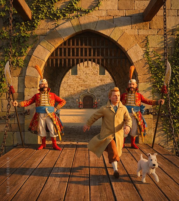 Tintin - King Ottokar's Sceptre (1949 version)