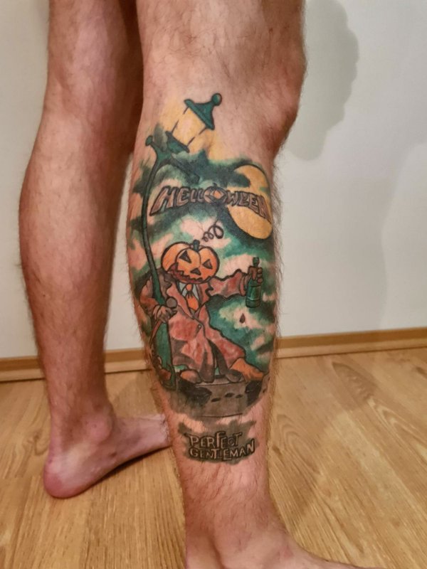 Jakub Kwiatkowski - Pumpkin Tattoo from "Perfect Gentleman" drawing