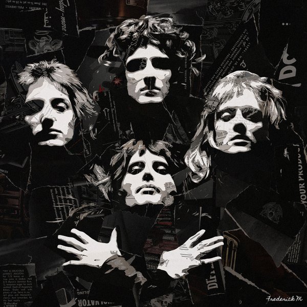 Queen II Collage