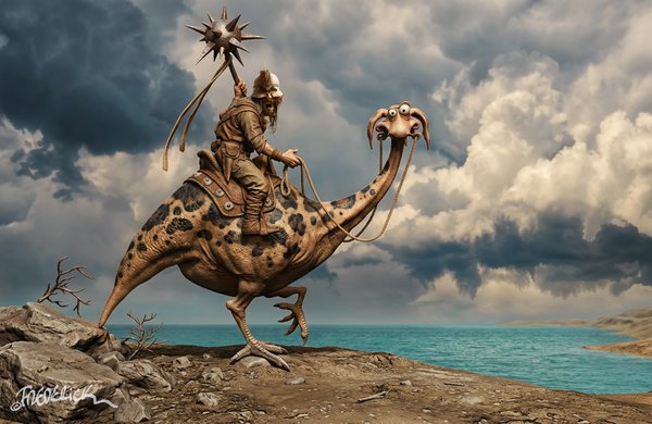The Knight on the Strange Steed - revisited version 2