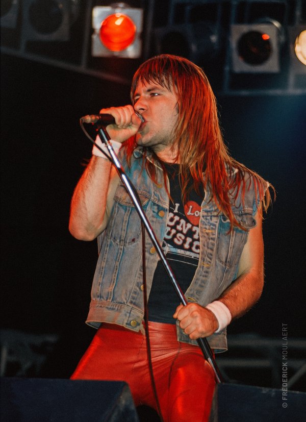 Bruce Dickinson - Reading Rock Festival 1982