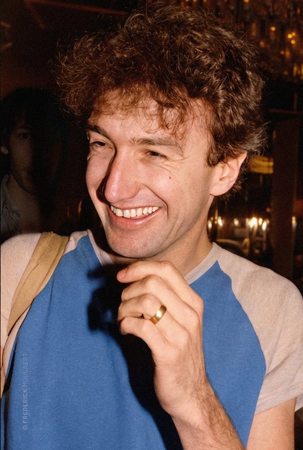 John Deacon in Brussels - April 1982