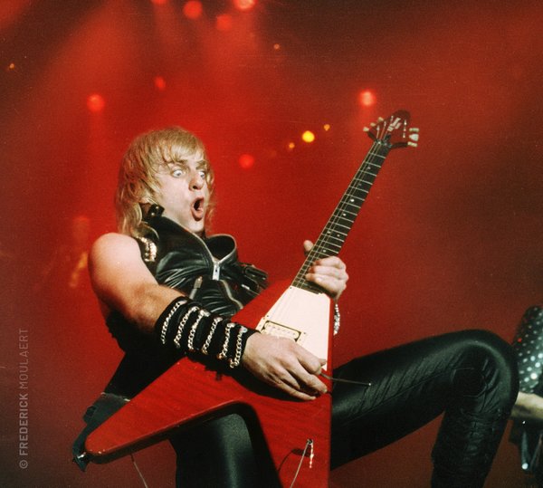 KK Downing - Judas Priest - Brussels 1984