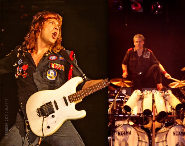 Wolf Hoffmann & Stefan Kaufmann - ACCEPT - Russian Roulette Tour 1986