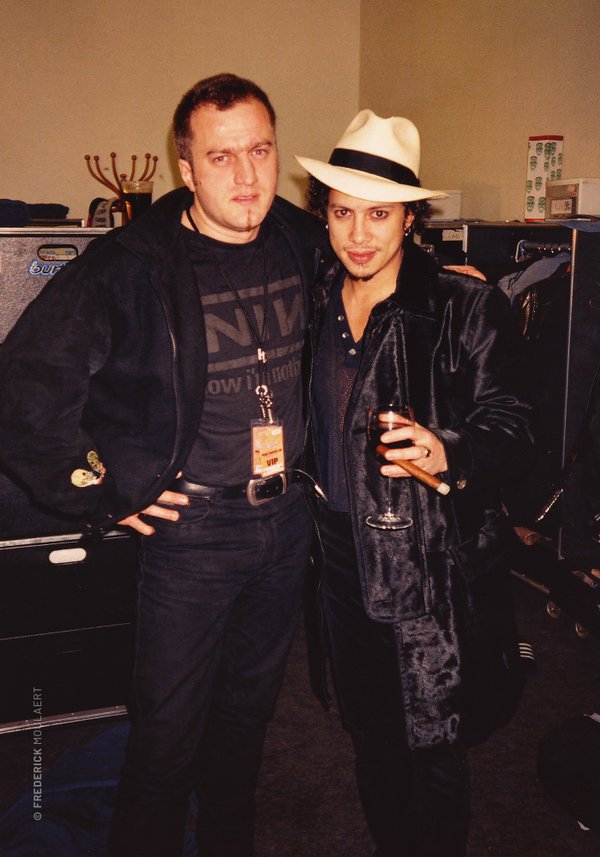 Kirk and me - Poor Touring Me - Oslo, Norway - Nov. 1996