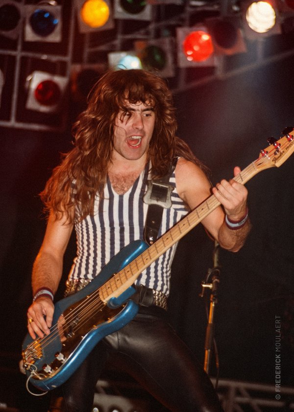 Steve Harris - Reading Rock Festival 1982