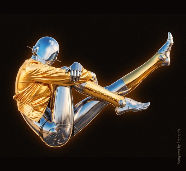 Based on She Robot - Hommage to Sorayama