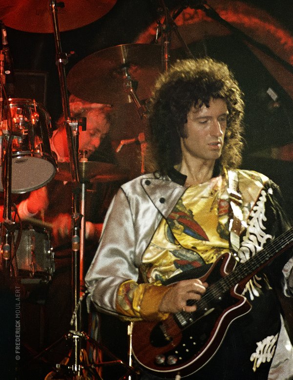 Brian May in Brussels - April 1982