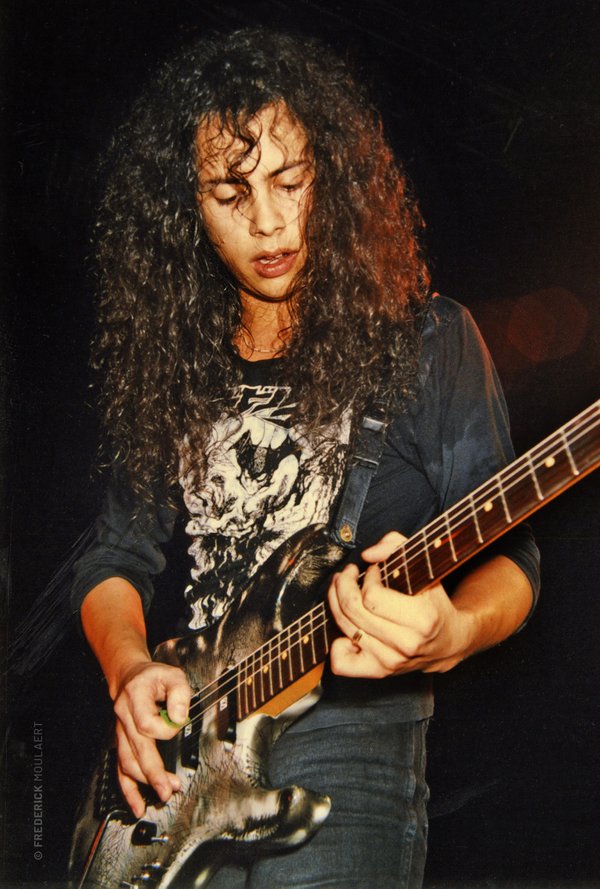 Kirk Hammet - Metallica - Damaged Justice Tour 1988