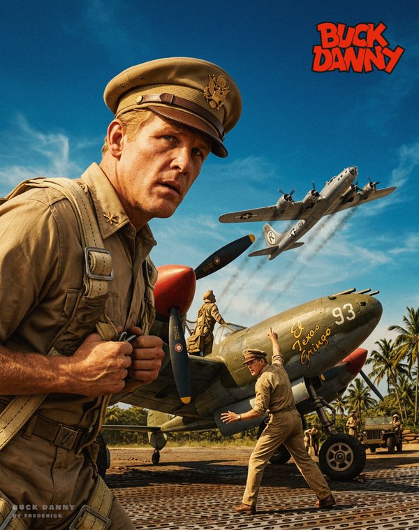 1944 - Pacific War - Nick Nolte is Buck Danny