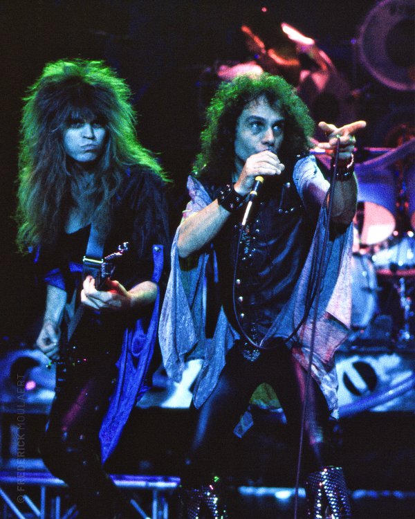 Ronnie James Dio & Craig Goldy - Sacred Heart Tour 1986 - Brussels