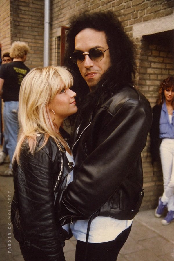 Samantha Fox & Paul Stanley (Kiss) 1987