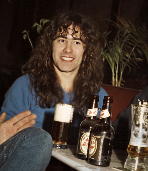 A night out in Brussels with Iron Maiden - Steve Harris