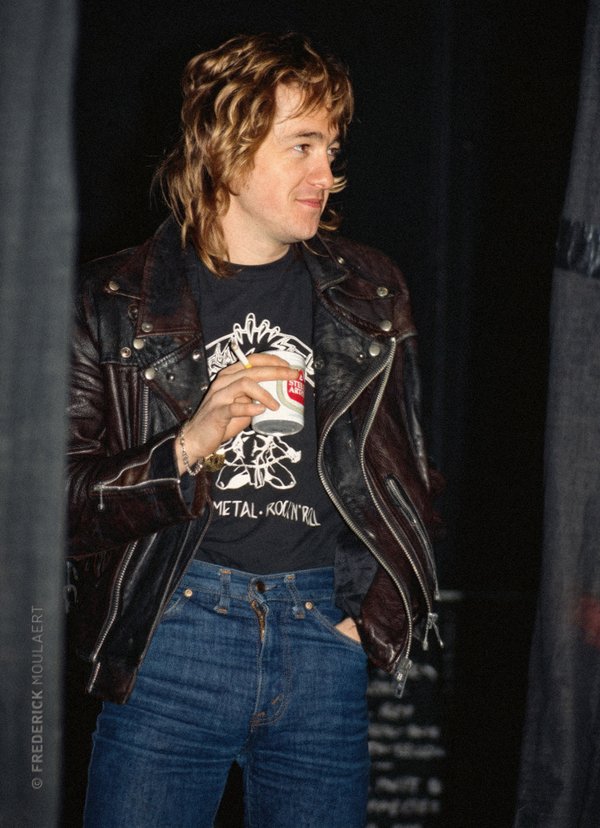 Adrian Smith - Soundcheck - The Beast On The Road, Brussels 1982 