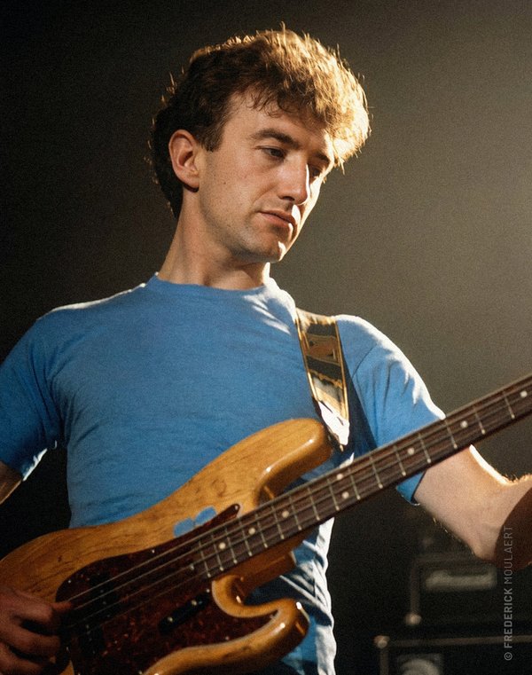 John Deacon in Brussels - April 1982