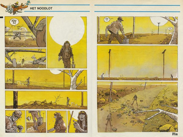 Published of pages 3+4 (here too, the top-left images had to be rearranged)