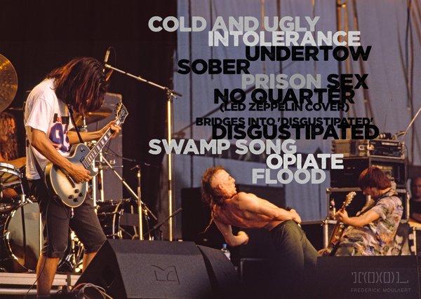 TOOL Dour Festival in Belgium - Undertow Tour 1994