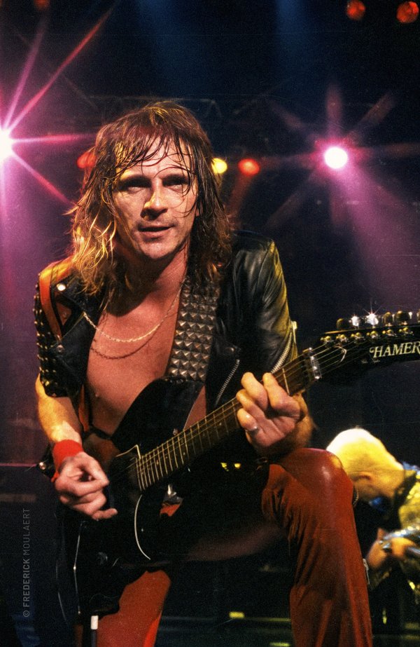 Glenn Tipton - Judas Priest - Brussels 1984