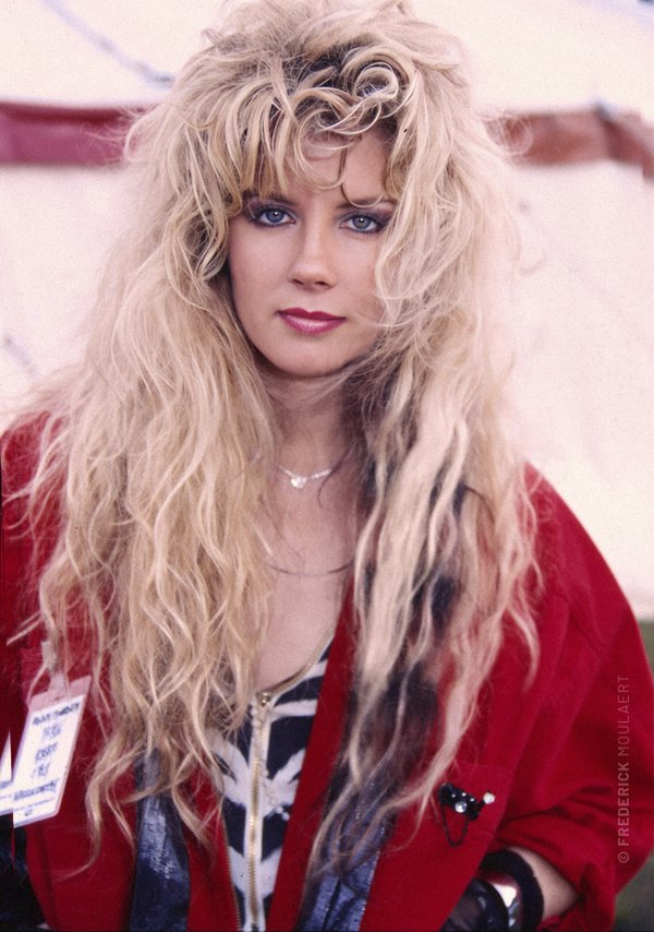 Vixen (USA) Jan Kuehnemund in 1987