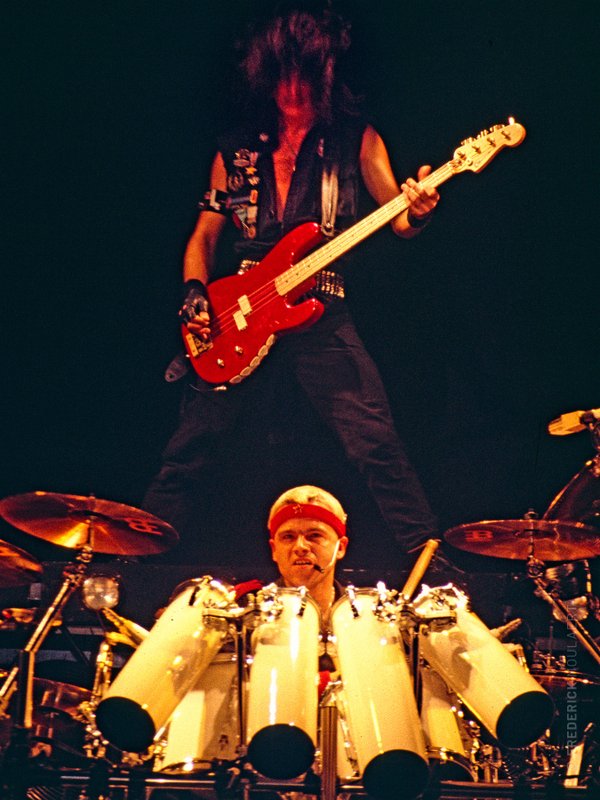 Peter Baltes & Stefan Kaufmann - ACCEPT - Russian Roulette Tour 1986