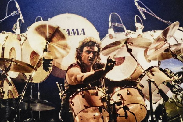Vinny Appice - Sacred Heart Tour 1986 - Brussels