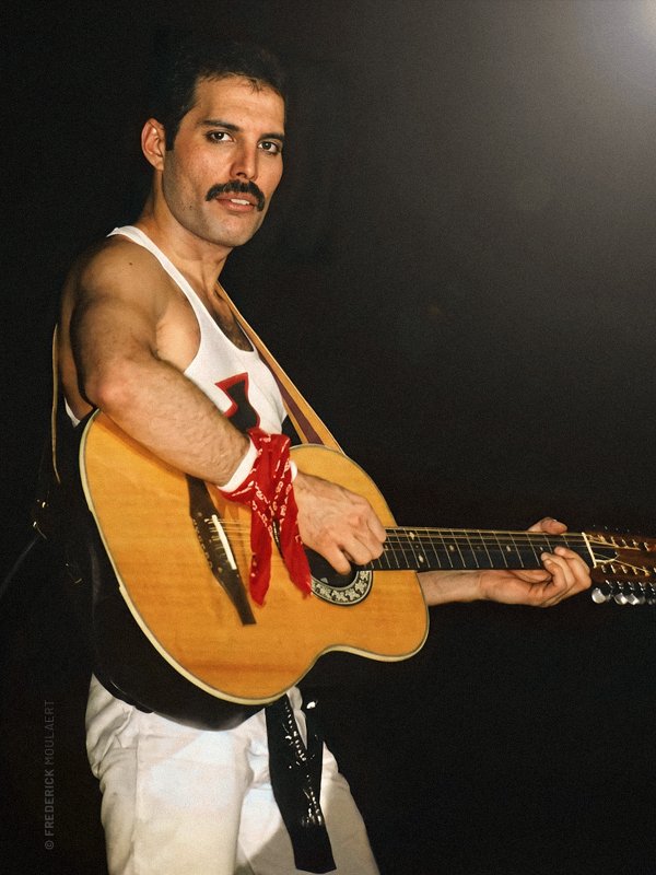 Freddie Mercury in Brussels - April 1982